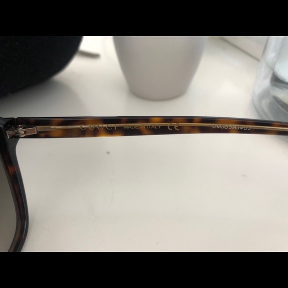 Authentic Tortoise Roung sunglasses with GG. - Picture 5 of 8